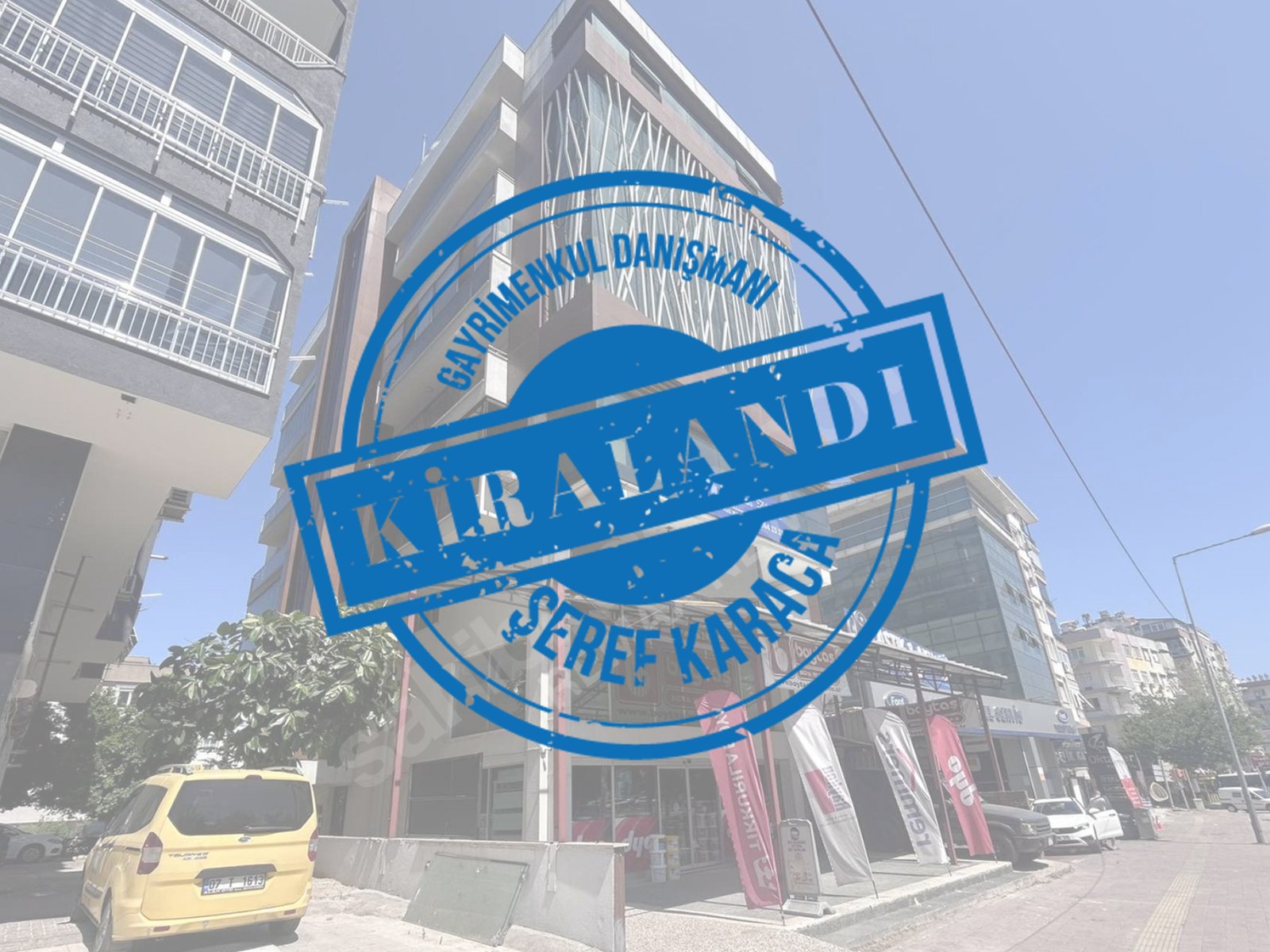 Muratpaşa Özden Plaza'da Eşyalı 2 Oda + Mutfak + WC Banyo 50 m² Kiralık Ofis (KİRALANDI)